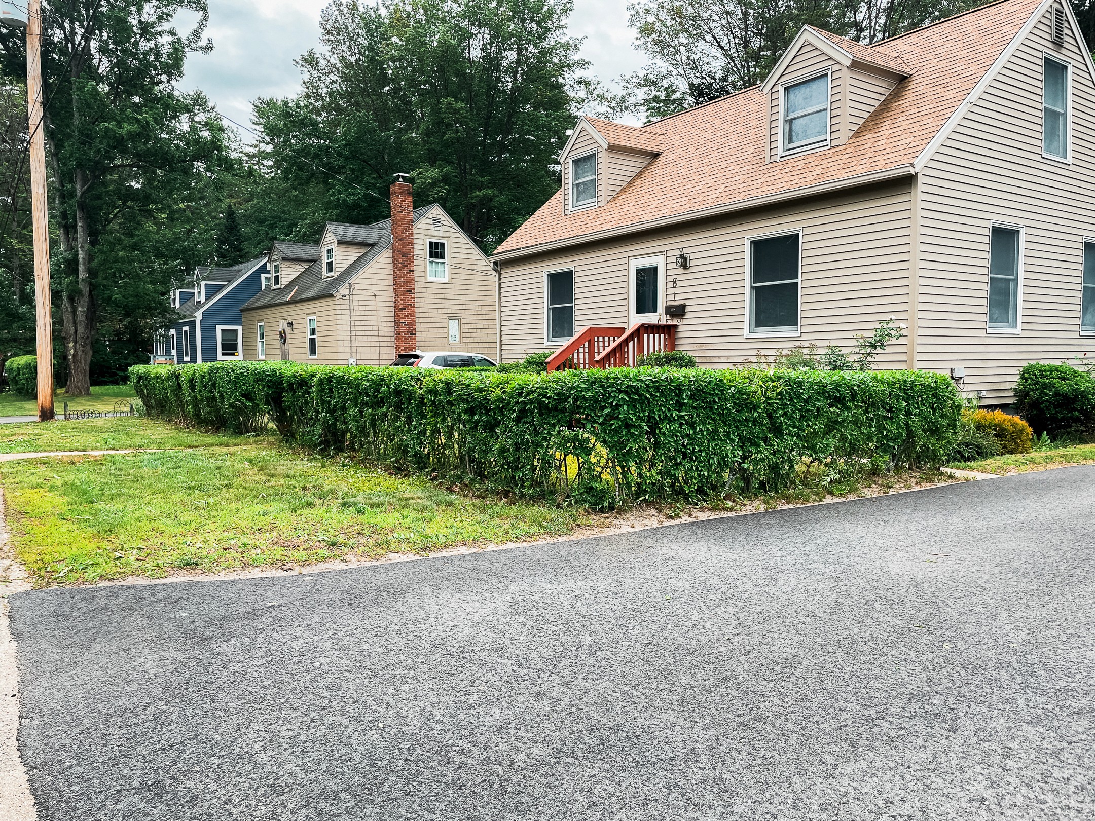 Garden bed cleanup and mulching project